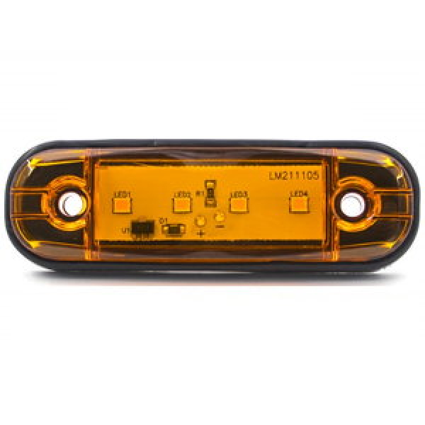 LED contourverlichting / zijmarkering oranje