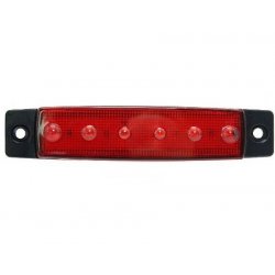 LED contourverlichting / zijmarkering rood