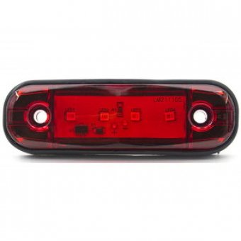 LED contourverlichting / zijmarkering rood