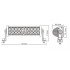 CREE led light bar / verstraler 72watt 72W