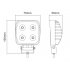 LG heavy duty led werklamp 20 watt 20W