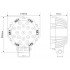7" Epistar heavy duty led verstraler 51watt