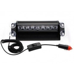 LED dashboard flitser wit