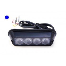 LED bumper / grill flitser blauw Pro