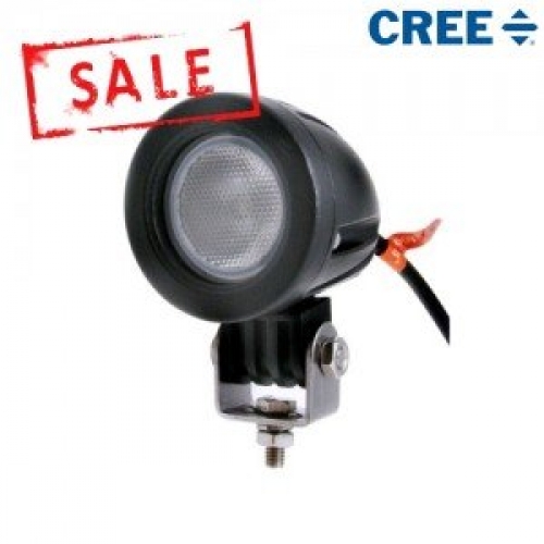 speer troosten Verbinding CREE 10W LED breedstraler | Klein rond compact | MUDLIGHT