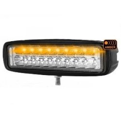 LED duo/verstraler amber/wit 60 watt