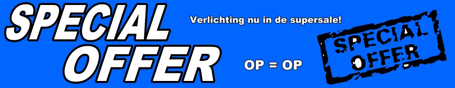 Aanbieding verlichting 
